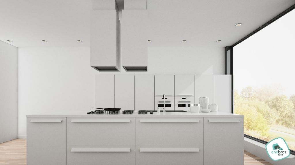 cocina minimalista y moderna